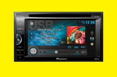 Лот: 4213618. Фото: 1. Pioneer AVH-160 DVD ,CD/DVD ресивер... Автомагнитолы