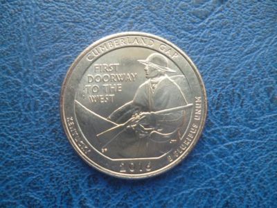 Лот: 11299432. Фото: 1. 25 центов 2016 года (квотер) Национальный... Америка