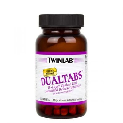 Лот: 5528173. Фото: 1. DualTabs 100 таблеток TwinLab... Спортивное питание, витамины