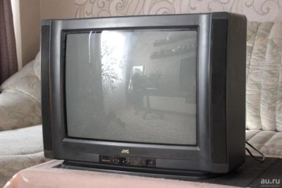 Лот: 9018784. Фото: 1. Телевизор JVC C-21ZE + Видеомагнитофон... Телевизоры