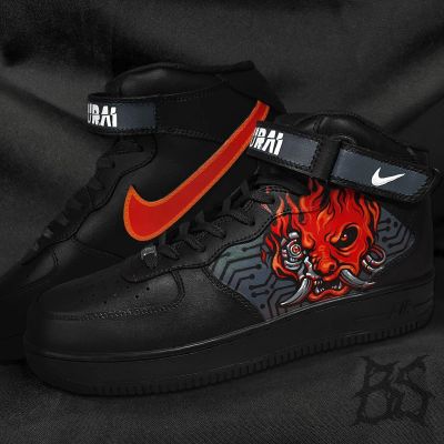Лот: 24562692. Фото: 1. Nike Air Force Mid 1 '07 Black. Кеды, кроссовки, слипоны