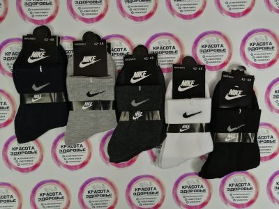 Лот: 16733757. Фото: 1. Носки мужские Nike высокие 5 шт... Другое (одежда, обувь, галантерея)