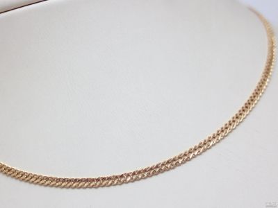 Лот: 13612125. Фото: 1. ЗОЛОТАЯ ЦЕПЬ 3,08 ГРАММ. Цепочки