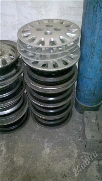 Лот: 2223511. Фото: 1. продам штампованные диски R13... Диски