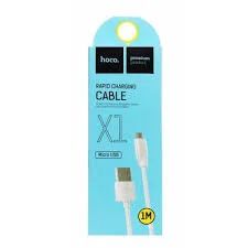 Лот: 17338812. Фото: 1. Кабель USB HOCO microUSB (X1... Дата-кабели, переходники