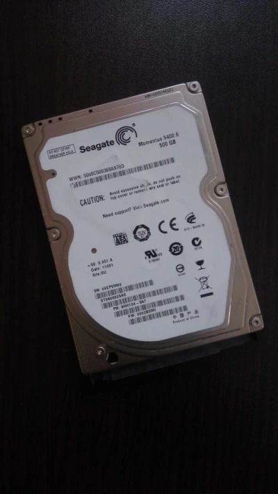 Лот: 10967297. Фото: 1. Seagate ST9500325AS 500 Gb Для... Жёсткие диски (HDD)