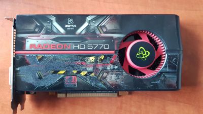 Лот: 13363929. Фото: 1. Видеокарта XFX Radeon HD 5770... Видеокарты