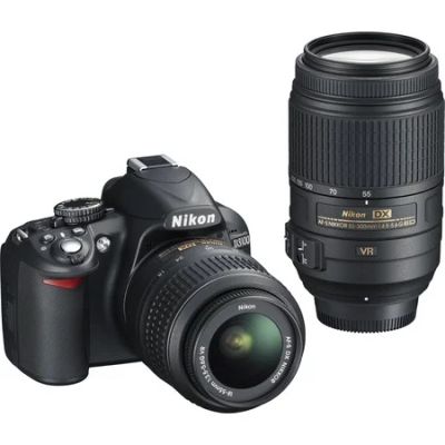 Лот: 3597512. Фото: 1. Nikon D3100 Kit 18-55 VR + Nikkor... Цифровые зеркальные