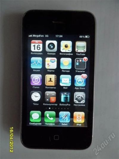 Лот: 1717298. Фото: 1. iPhone 3G 8Gb РСТ. Смартфоны
