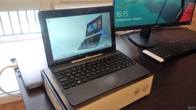 Лот: 13324085. Фото: 1. ASUS Transformer Book T100TA. Ноутбуки