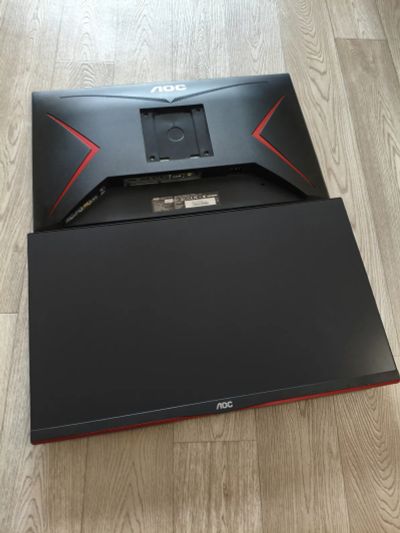 Лот: 25073728. Фото: 1. Монитор AOC 23.8" 24G2U/BK. ЖК-мониторы