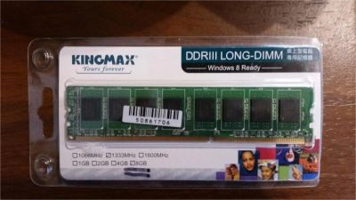 Лот: 11460281. Фото: 1. Оперативная память Kingmax ddr3... Оперативная память