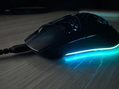 Лот: 21363371. Фото: 1. Мыш игровая steelseries aerox... Клавиатуры и мыши