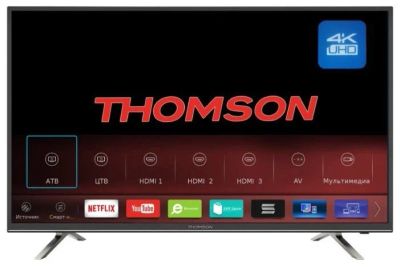 Лот: 12805288. Фото: 1. Телевизор Thomson T65USM5200. Телевизоры