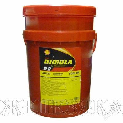 Лот: 2108810. Фото: 1. SHELL RIMULA R2 MULTI 10w-30 CF-4... Масла, жидкости