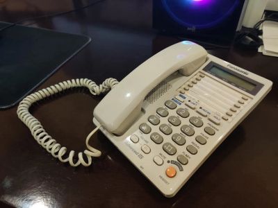Лот: 19949368. Фото: 1. Стационарный телефон Panasonic. Проводные телефоны