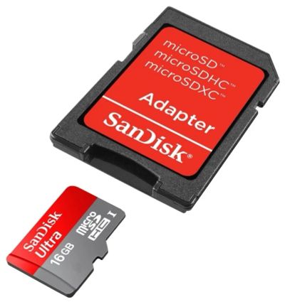 Лот: 6955224. Фото: 1. Карта памяти Micro SDHC SanDisk... Карты памяти