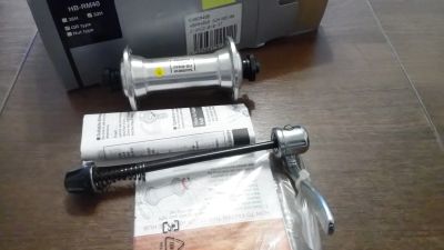 Лот: 13318003. Фото: 1. Втулка передняя Shimano HB-RM40... Запчасти