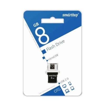 Лот: 20885266. Фото: 1. USB Flash SmartBuy OTG POKO... Карты памяти