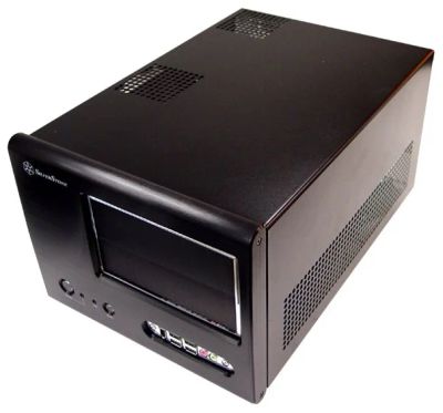 Лот: 3420559. Фото: 1. Корпус SilverStone SG01-F Black. Корпуса, блоки питания