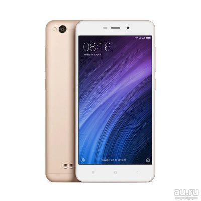 Лот: 7001203. Фото: 1. Xiaomi Redmi 4A, 16GB золотистый... Смартфоны