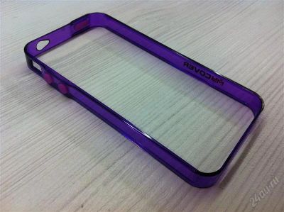 Лот: 1081805. Фото: 1. Бампер для iPhone 4, MY COVER... Чехлы, бамперы