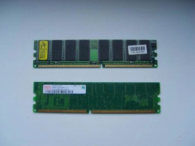 Лот: 76898. Фото: 1. 2x256Mb DDR PC3200 (400MHz). Оперативная память