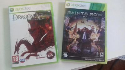 Лот: 7311064. Фото: 1. 2 игры Dragon age & Saints row... Игры для консолей