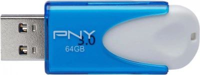 Лот: 10613682. Фото: 1. Флешка 64гб(gb) USB 3.0 PNY Attache... USB-флеш карты