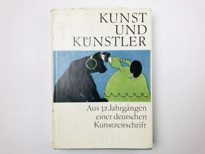 Лот: 23277587. Фото: 1. Kunst und kunstler. Aus 32 Jahrgangen... Другое (литература, книги)