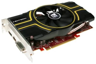 Лот: 8274584. Фото: 1. PowerColor Radeon HD 7850 860Mhz... Видеокарты