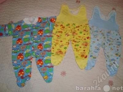 Лот: 1100484. Фото: 1. Ползунки детские на 0-5мес. Ползунки, распашонки, слипы