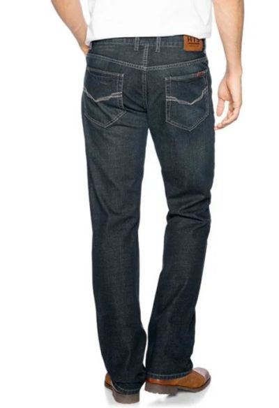 Лот: 6900002. Фото: 1. Мужские прямые джинсы H. I. S... Брюки, джинсы, шорты