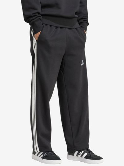 Лот: 25547896. Фото: 1. Брюки флисовые мужские adidas... Спортивные брюки, штаны