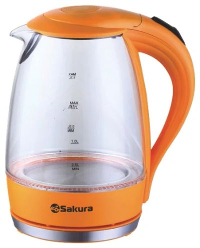 Лот: 8891759. Фото: 1. Чайник Sakura SA-2710A (1.7 л... Чайники, кофемашины, кулеры