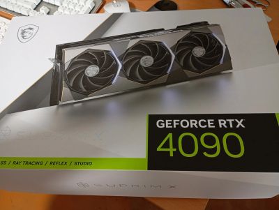 Лот: 23518784. Фото: 1. Видеокарта MSI Geforce rtx 4090... Видеокарты