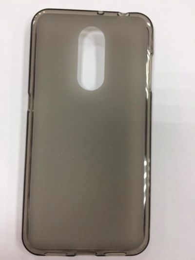 Лот: 10097406. Фото: 1. Чехол ZTE Blade A910 Силикон Серый... Чехлы, бамперы