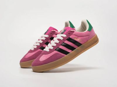 Лот: 24973987. Фото: 1. Кроссовки Gucci x Adidas Gazelle... Кеды, кроссовки, слипоны