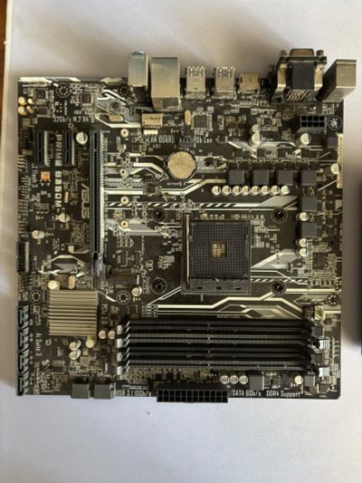 Лот: 25709891. Фото: 1. Материнская плата ASUS Prime B350M-A. Материнские платы