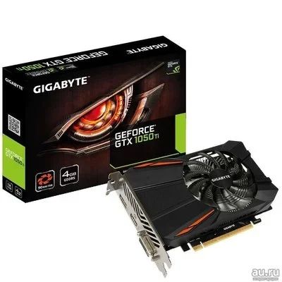 Лот: 13671474. Фото: 1. Видеокарта gigabyte gtx 1050 ti. Видеокарты
