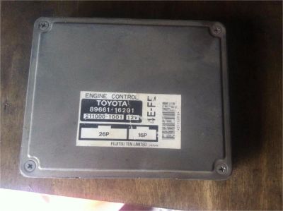 Лот: 9726554. Фото: 1. ЭБУ Toyota corsa EL4# двигатель... Двигатель и элементы двигателя