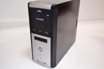 Лот: 10798831. Фото: 1. Системный блок Core2Duo5xxx/2Gb... Компьютеры в сборе