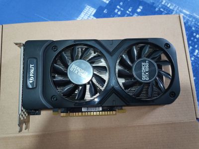 Лот: 19265248. Фото: 1. Видеокарта gtx 1050ti 4gb 2oc... Видеокарты