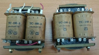 Лот: 3364773. Фото: 1. Пара трансформаторов ТС-160-3. Трансформаторы, катушки