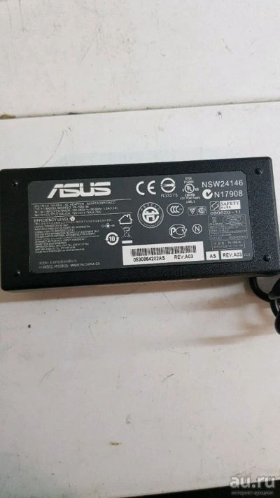 Лот: 13147138. Фото: 1. Блок питания Asus оригигал 100... Зарядные устройства