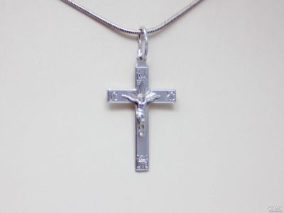 Лот: 12887899. Фото: 1. СЕРЕБРЯНЫЙ КРЕСТ 1,73 ГРАММ. Другое (ювелирные изделия, бижутерия, часы)
