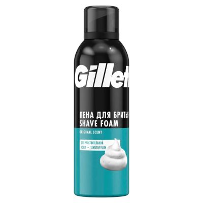 Лот: 24116295. Фото: 1. Пена для бритья, Gillette, Sensitive... Уход за лицом 