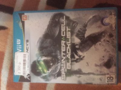 Лот: 13117117. Фото: 1. Splinter cell blacklist Nintendo... Игры для консолей