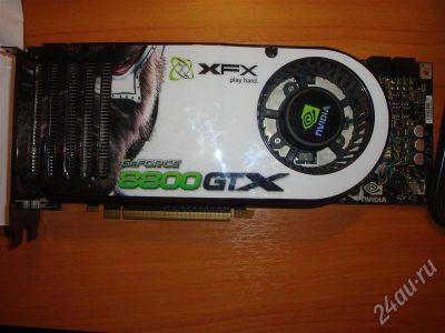 Лот: 231104. Фото: 1. Жефорс 8800GTX XFX 768. Видеокарты