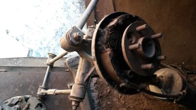 Лот: 12617091. Фото: 1. Ступица задняя левая Carina 190. Кузов